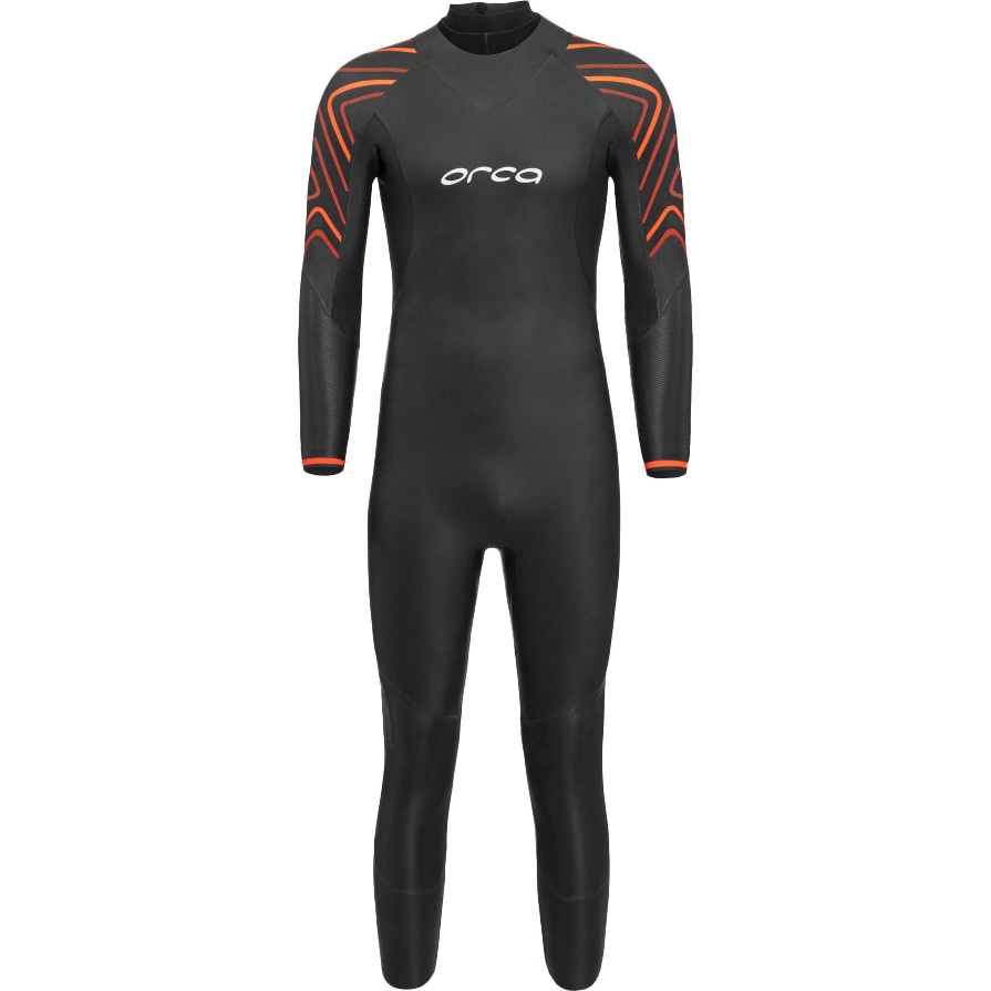 2026 Orca Da Uomo Vitalis Thermal Back Zip Open Water Swim Muta NN2U - Black